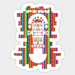 Inca Tumi - Cultural Ethnic Sticker